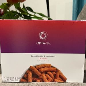 Optavia Zesty Cheddar & Italian Herb Crunchers